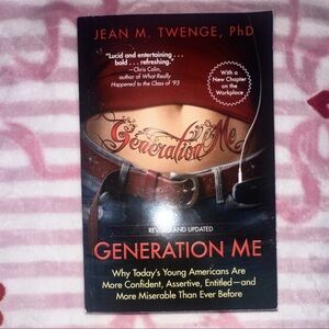 Generation Me Book by Jean M. Twenge